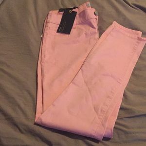 Peach Skinny Jeans